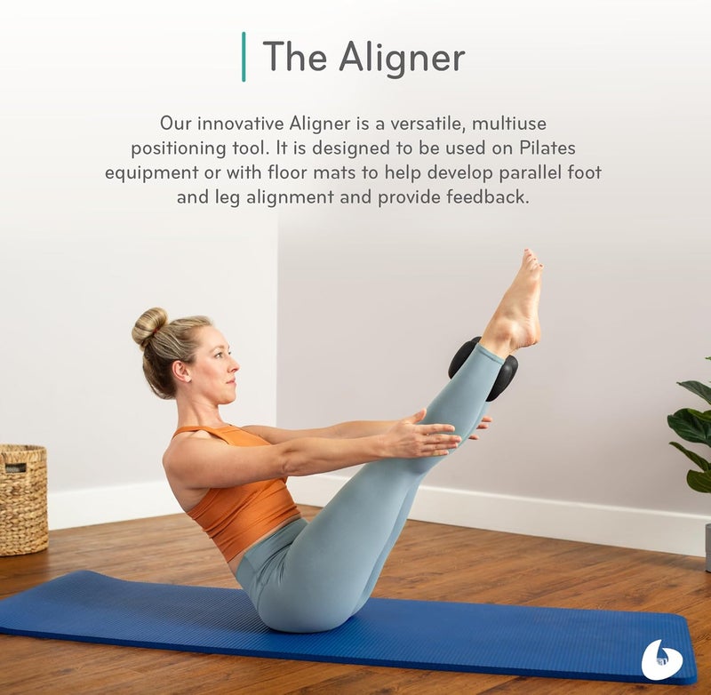 Balanced Body The Aligner, Pilates and Yoga Block, Pilates Block for Alignment, Pilates Workout Equipment for Home Gym or Studio Use, Black - Image 2